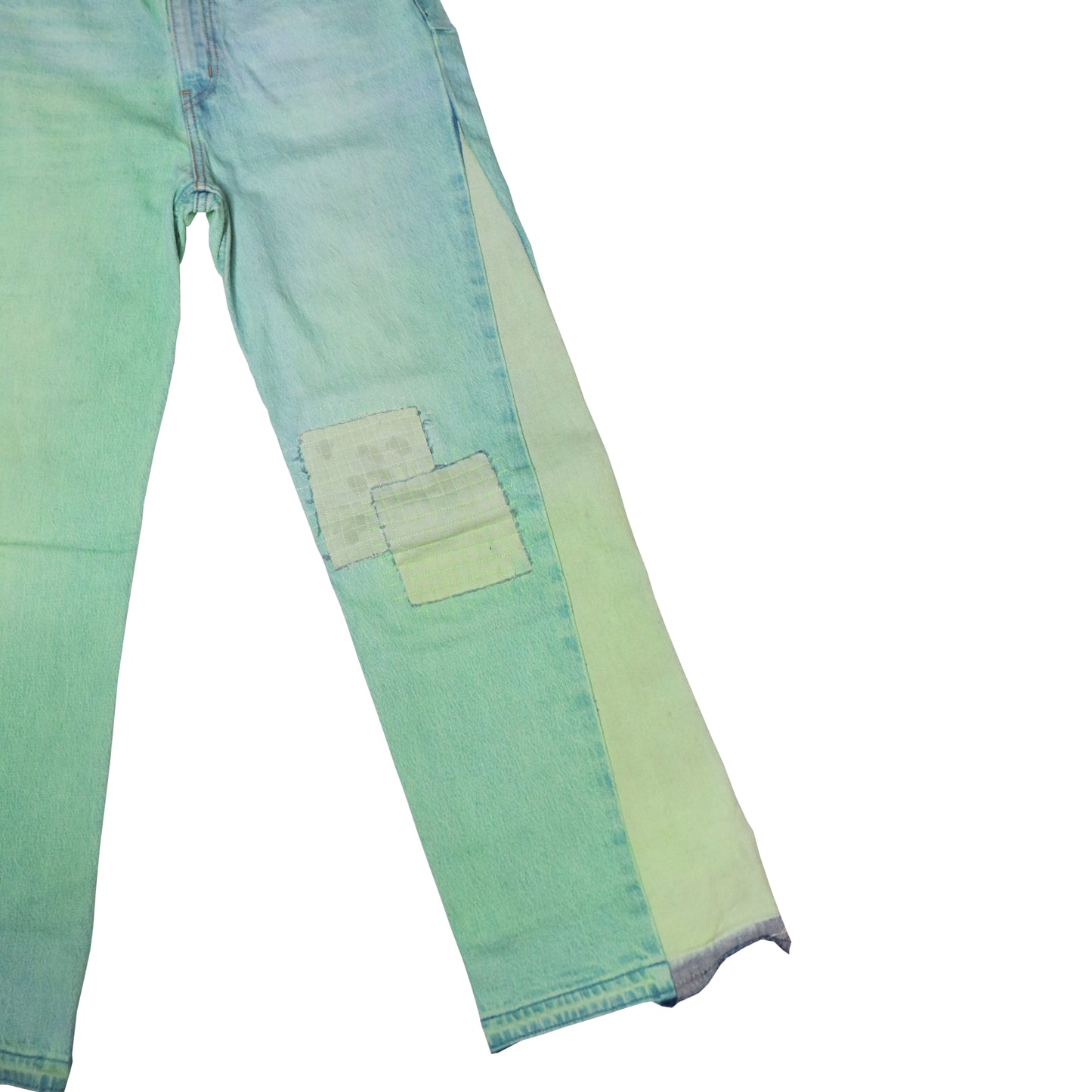 'BUM PATCH' DENIM PANTS