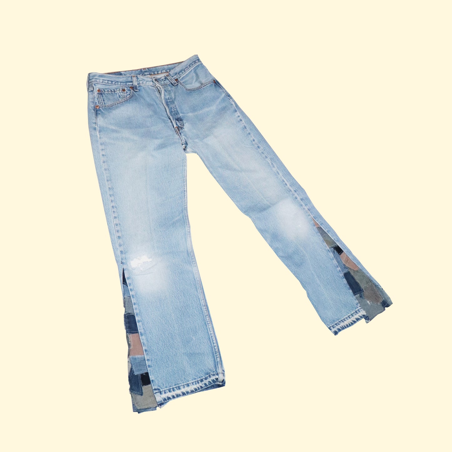'PATCHWORK' DENIM PANTS