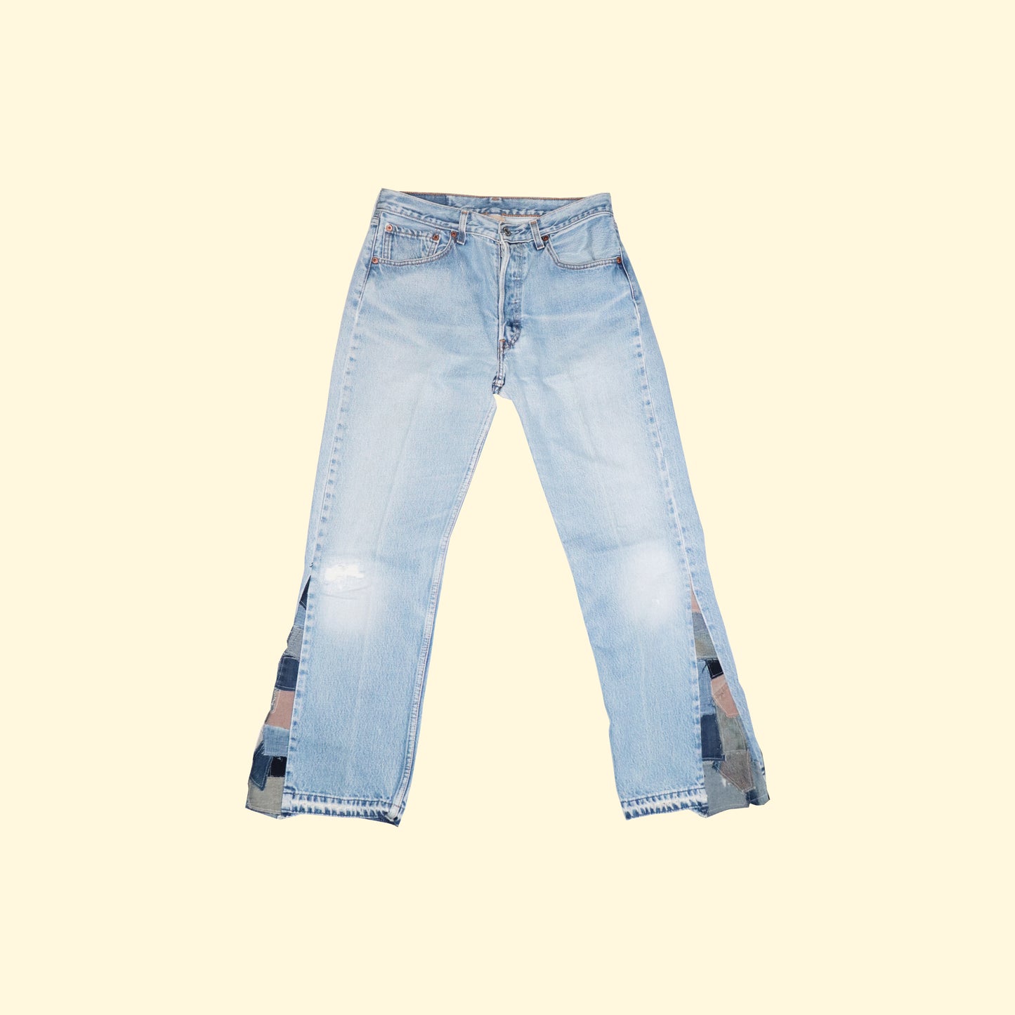 'PATCHWORK' DENIM PANTS