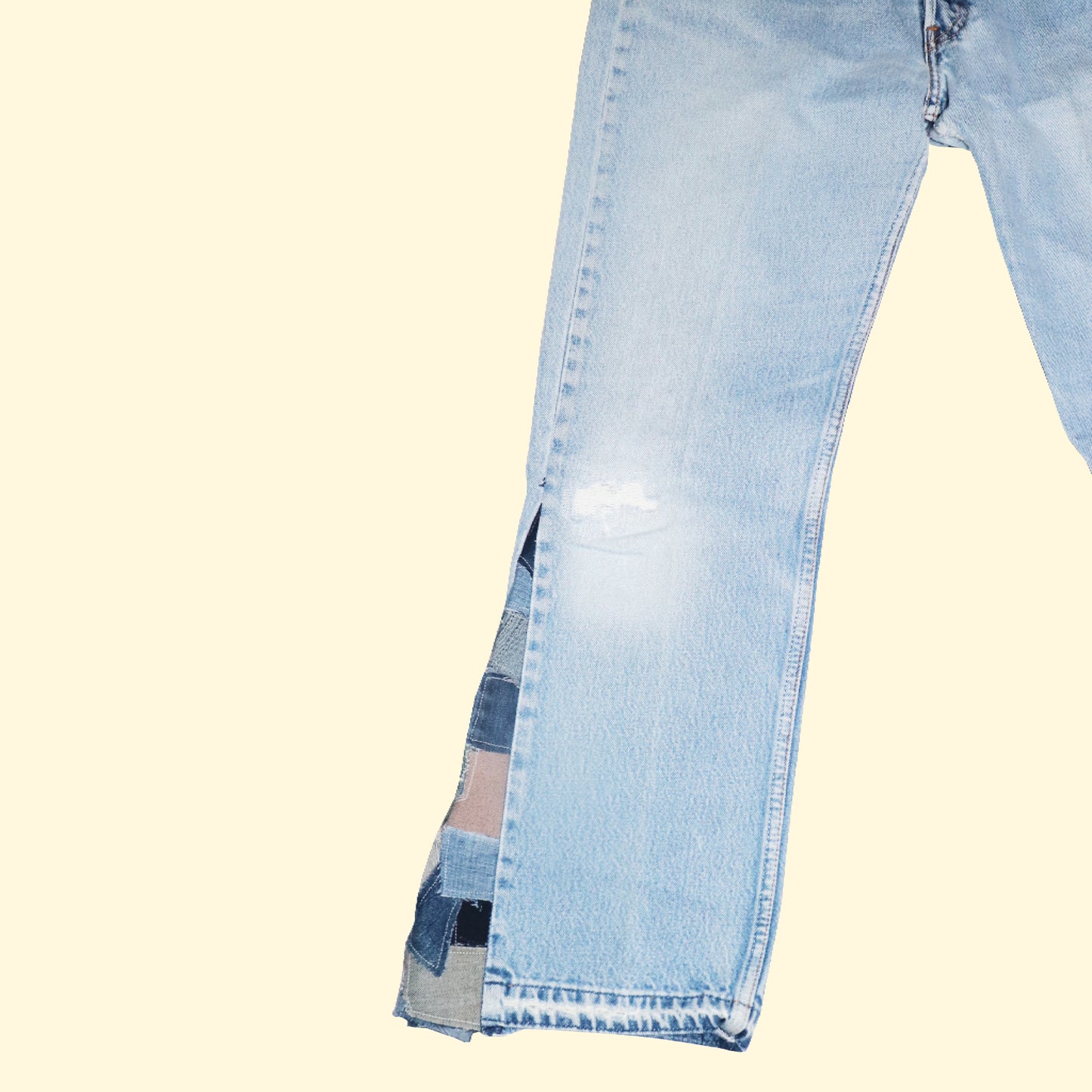 'PATCHWORK' DENIM PANTS