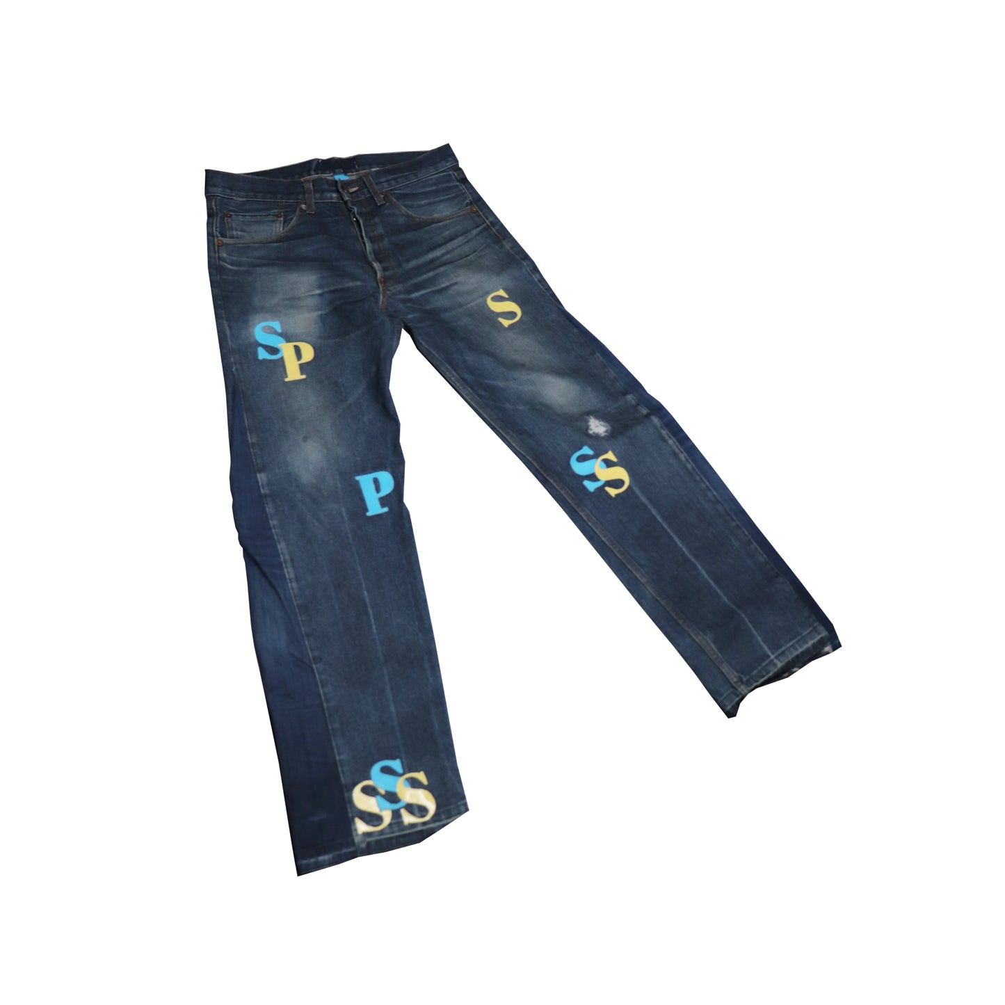 'SWEDEN PATCH' DENIM PANTS