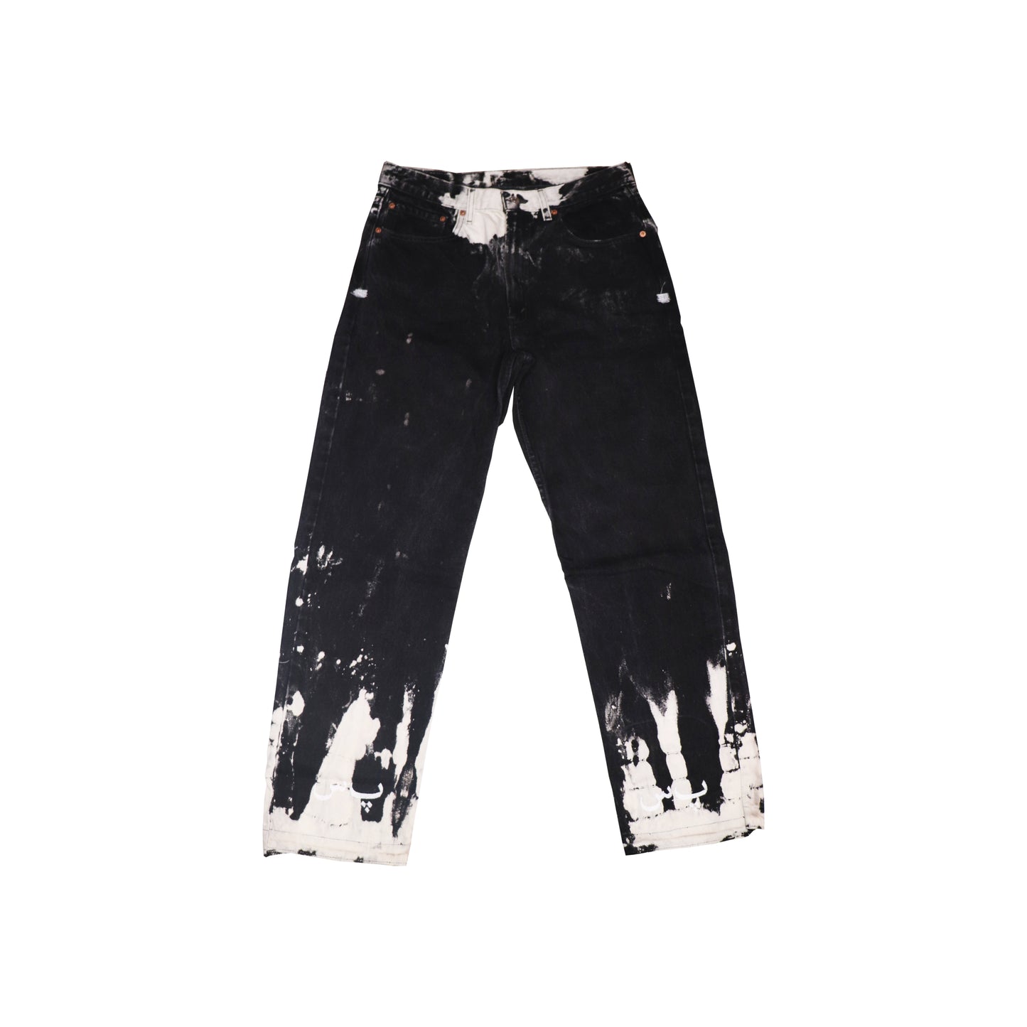 'ARABIC LOGO' DENIM PANTS