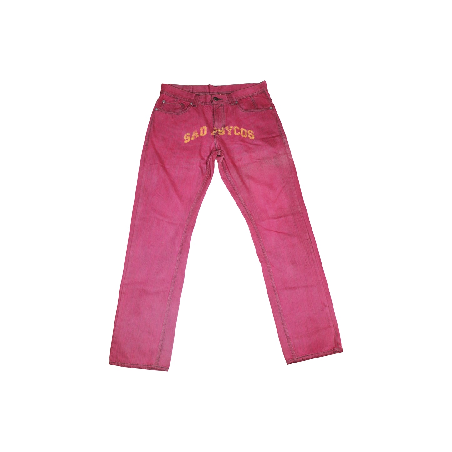 'COLLEGE LOGO' DENIM PANTS