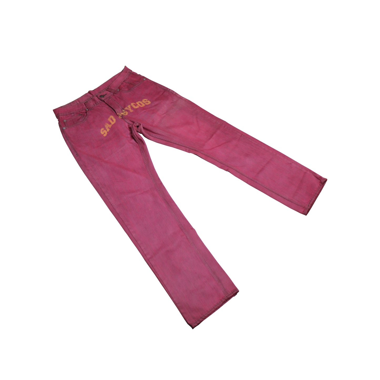 'COLLEGE LOGO' DENIM PANTS