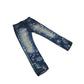 'COTTON CANDY PAINTER' DENIM PANTS