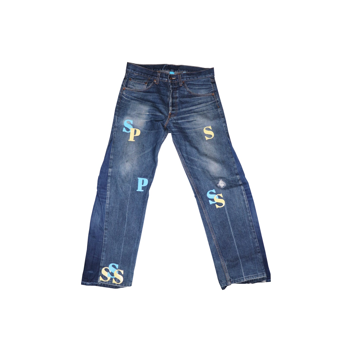 'SWEDEN PATCH' DENIM PANTS