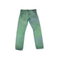 'KEY LIME' PATCH DENIM PANTS