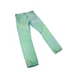 'KEY LIME' PATCH DENIM PANTS