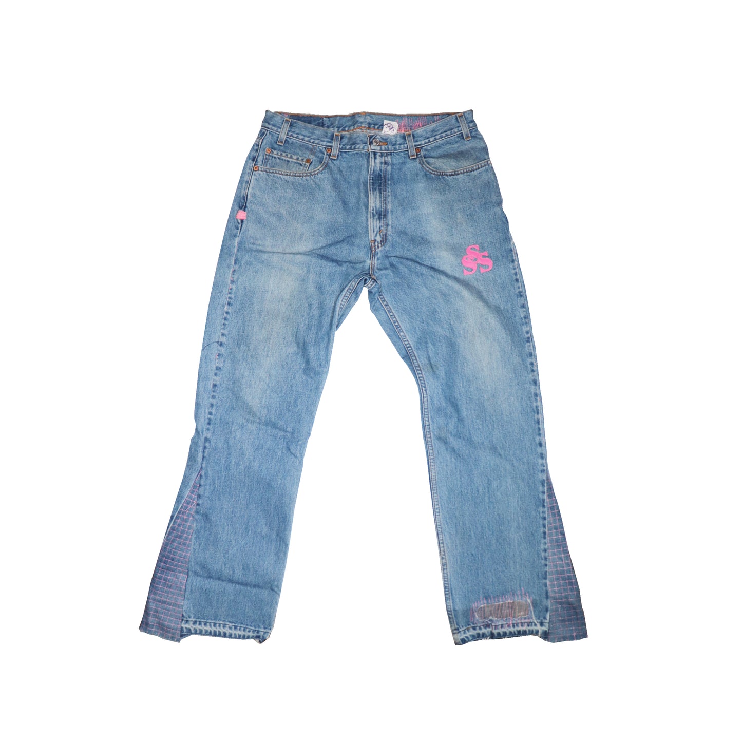 'CEMETERY PATCH' DENIM PANTS