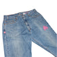 'CEMETERY PATCH' DENIM PANTS