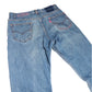 'CEMETERY PATCH' DENIM PANTS