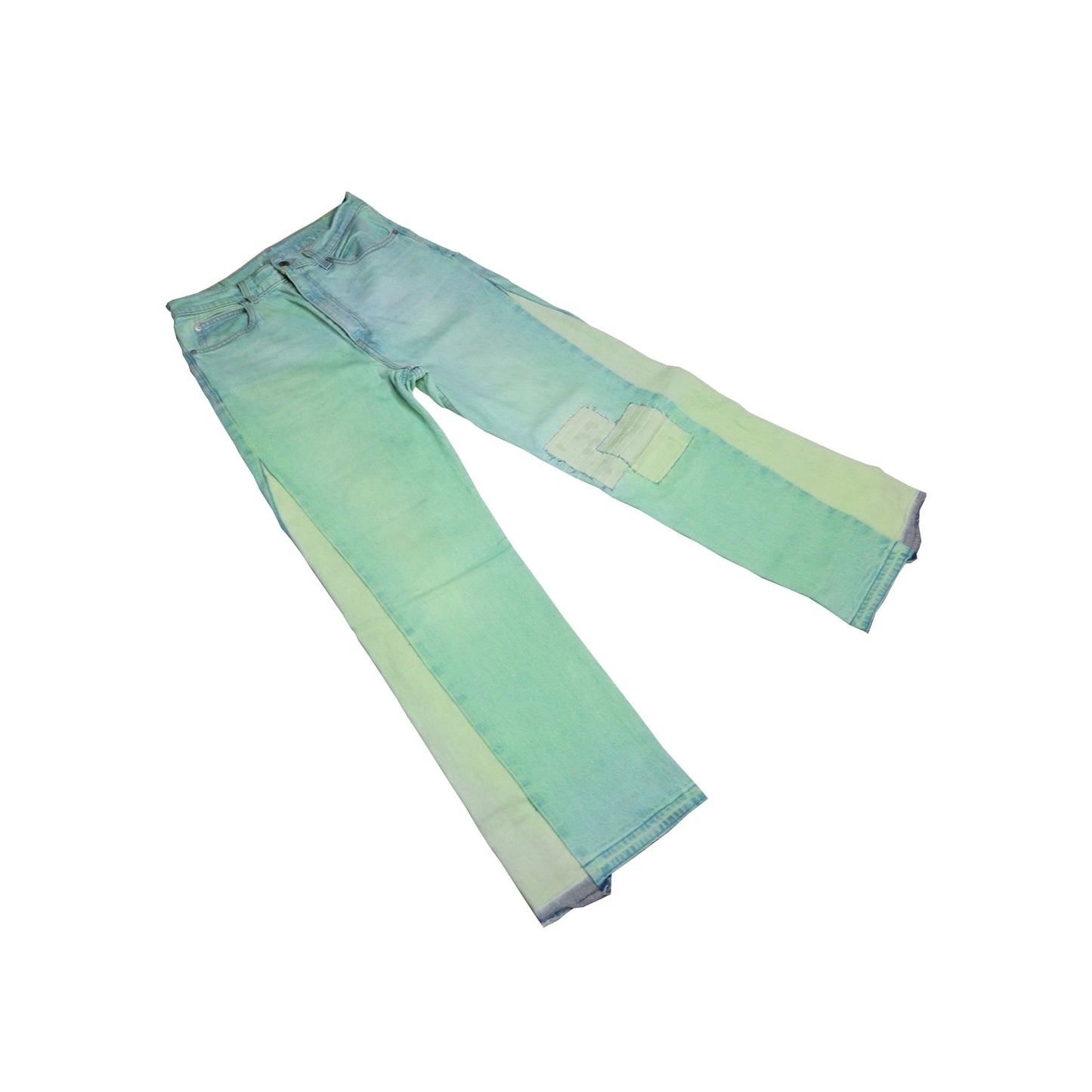 'BUM PATCH' DENIM PANTS