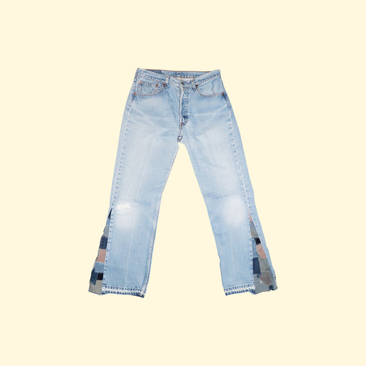 'PATCHWORK' DENIM PANTS