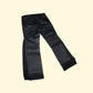 'WAXED' DENIM PANTS